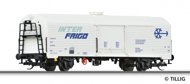 Refrigerator car "INTERFRIGO"<br /><a href='images/pictures/Tillig/14694_HM.jpg' target='_blank'>Full size image</a>